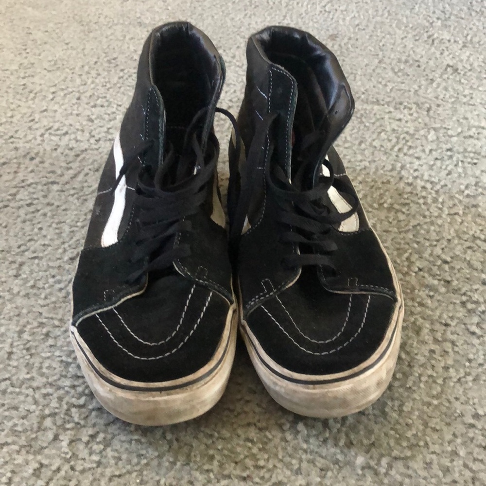 Vans Black Sk8-Hi | Size US Men’s 10